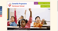 Desktop Screenshot of camarillomontessorischool.com